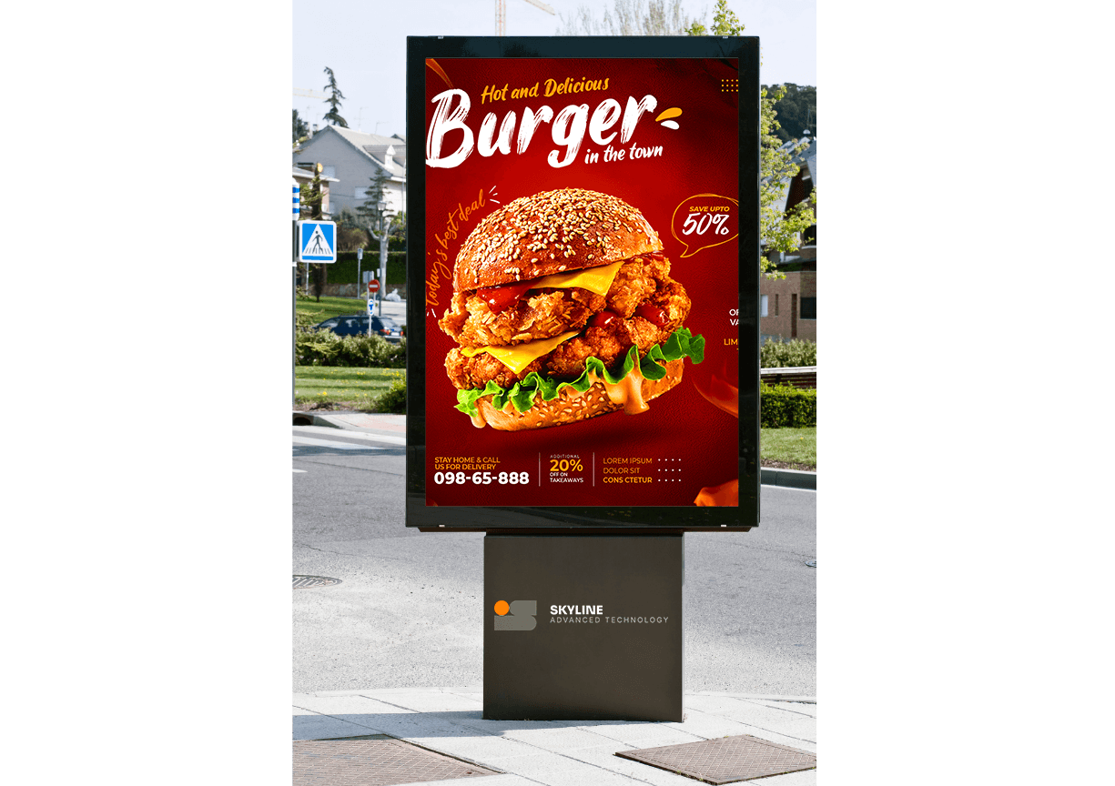 Majaz Tower · Double-Sided Mall Wayfinding Kiosk (SKY-03) — gallery photo 2