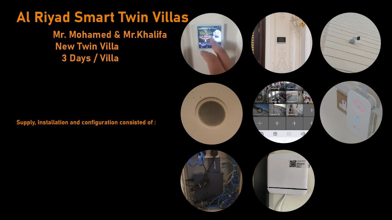 Al Riyad Twin Smart Villas — One Spec, Mirrored Across Both