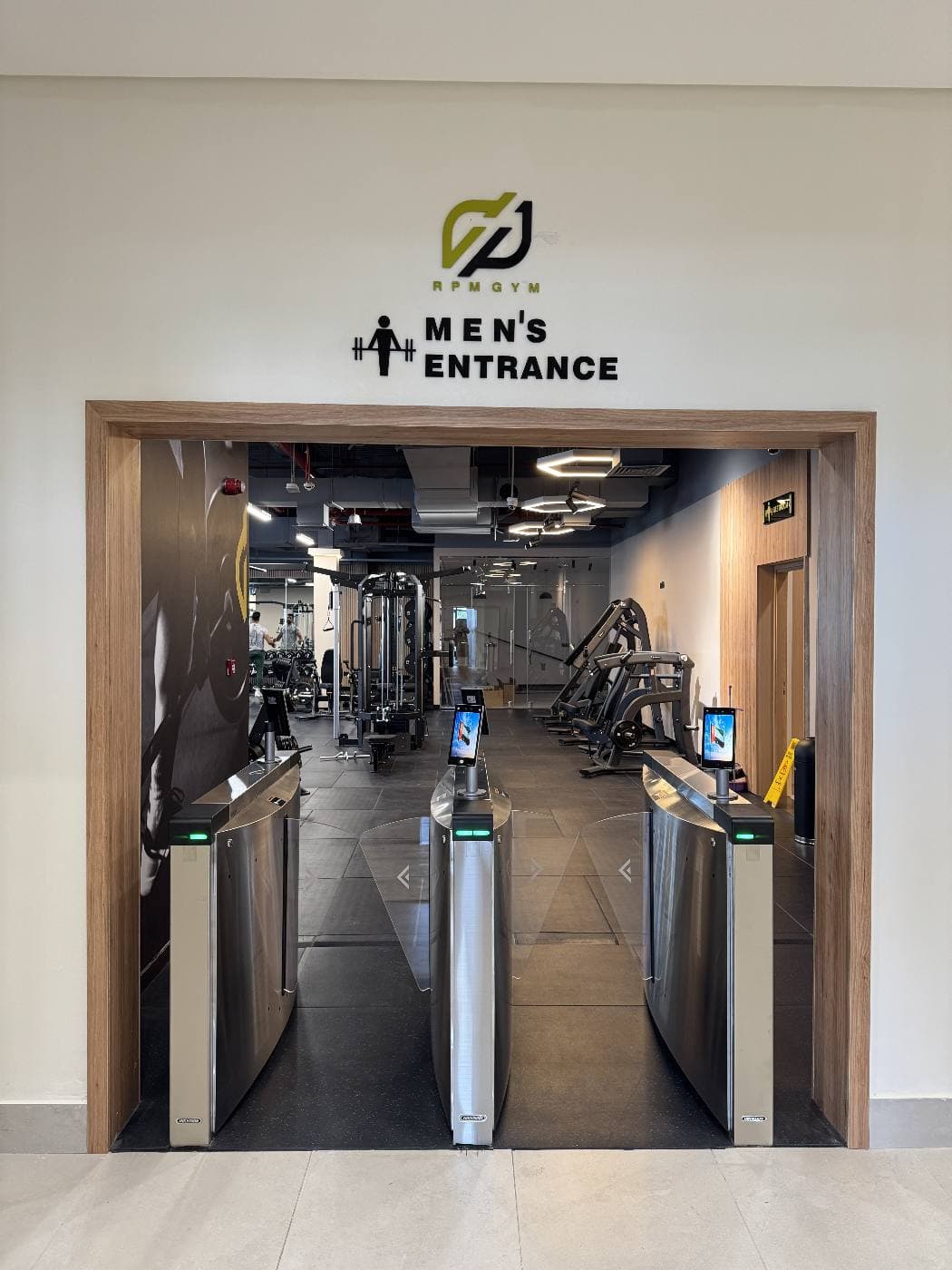 RPM Gym at AD HUB — Full ELV ( CCTV, WIFI, SPEAKERS, GATES ) , Abu Dhabi image 2