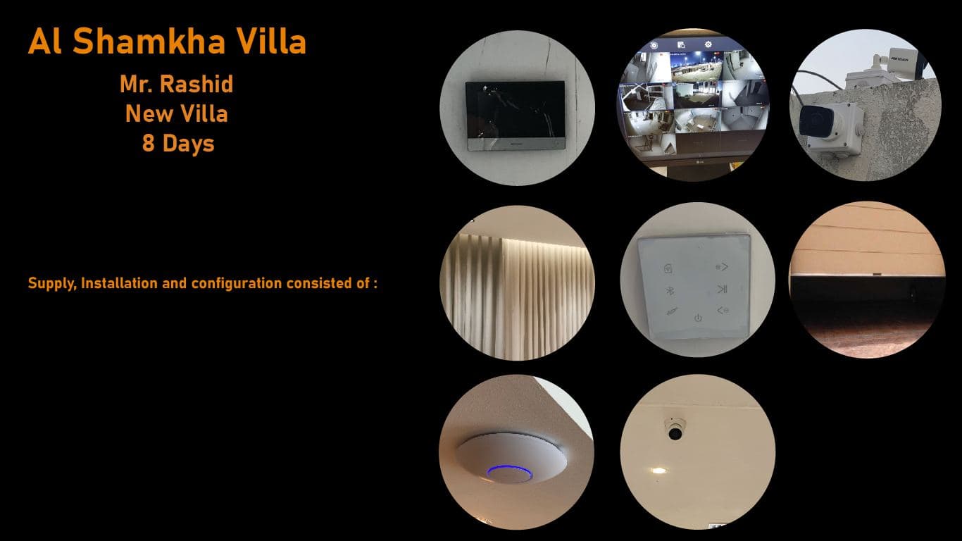 Al Shamkha Villa — Whole-Home Smart Build with Lifetime Support