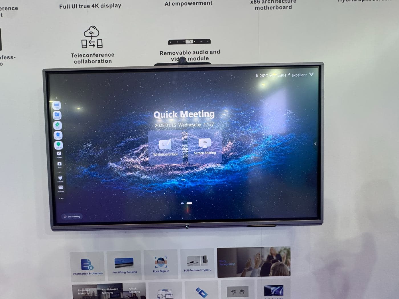 Corporate HQ Executive Level · 9 Meeting Rooms with Privacy-Hardware Audit