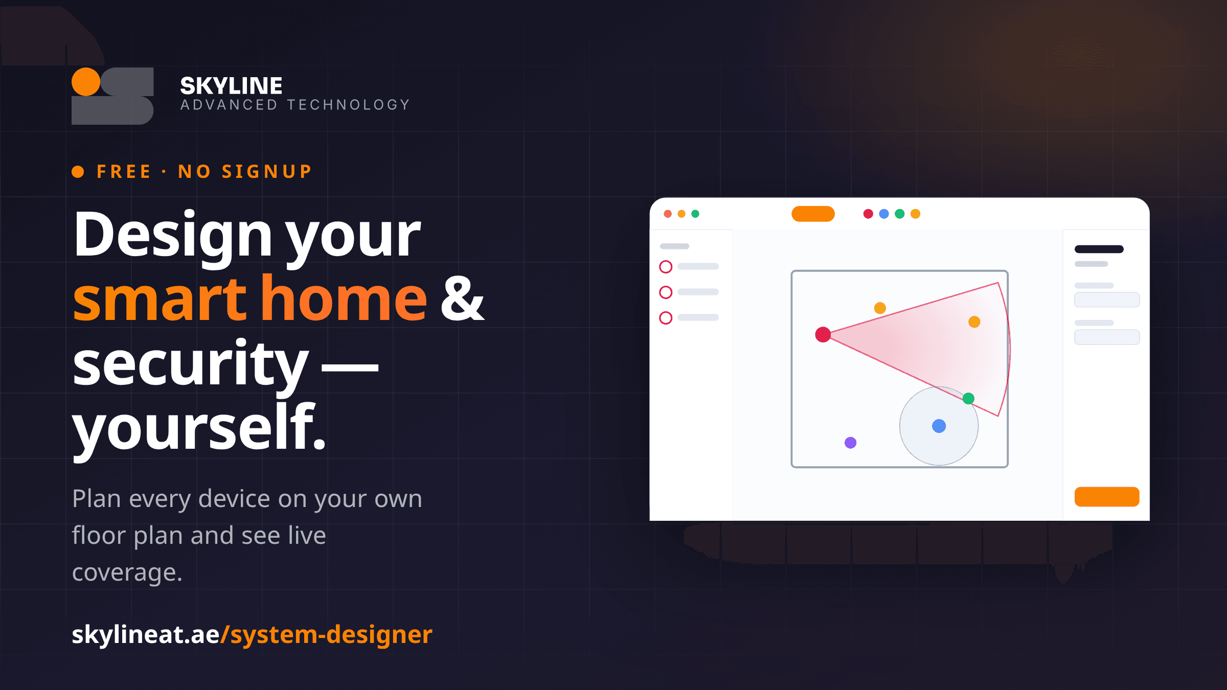 Design Your Smart Home & Security System Yourself — Free with Skyline's System Designer